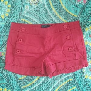 🔴 Aritzia Talula red shorts